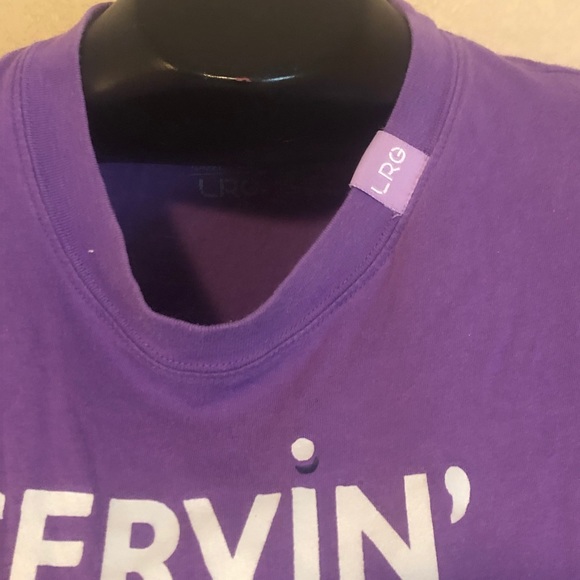 LRG Men’s Purple Tee Size Small - Picture 4 of 8
